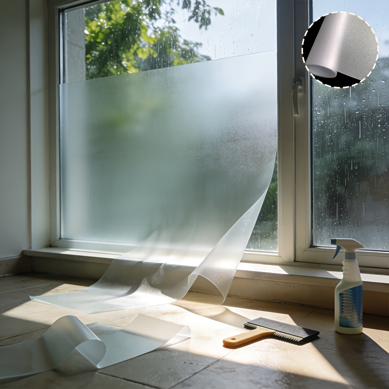 Privacy Screen Protector - Film de fenêtre givré mat pour