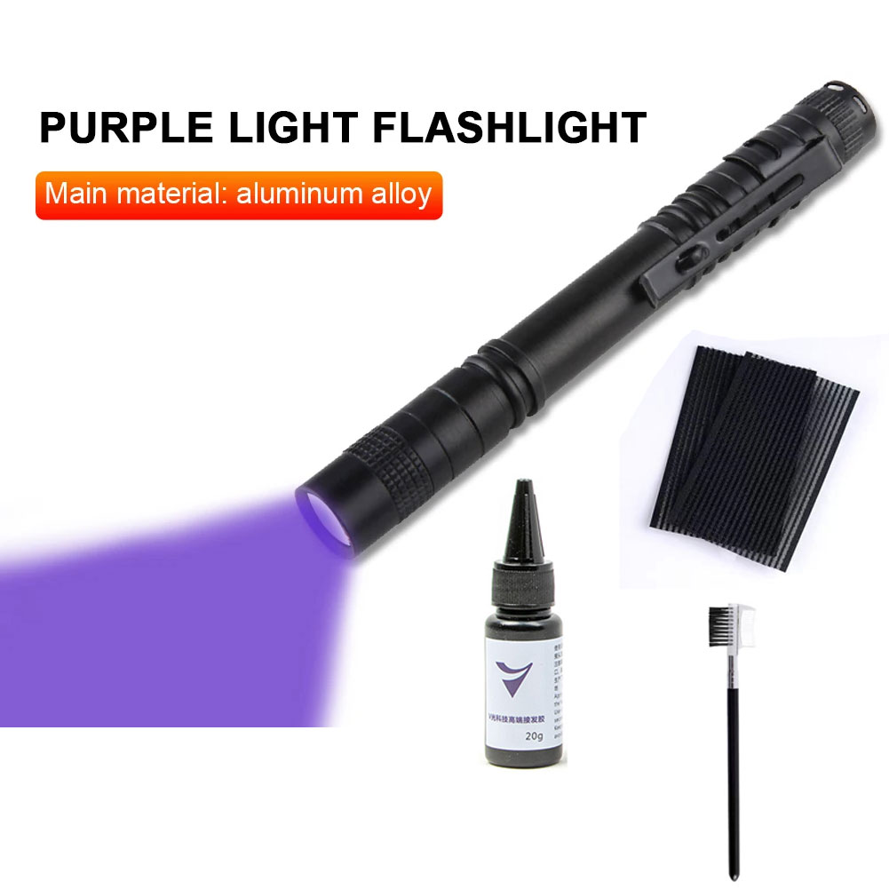 Kit de colle pour extensions d - Liquid Uv Glue Kit avis et prix