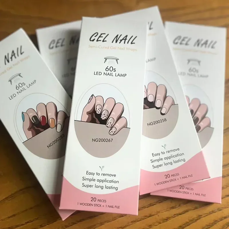 Bandes pour ongles en Gel semi - Full Cover Adhesive avis et prix